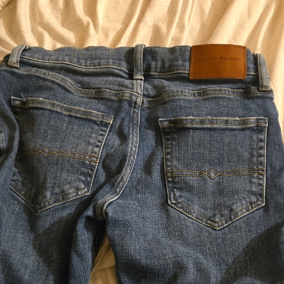 Lucky Brand Classic Blue Straight Leg Jeans - Picture 3 of 3